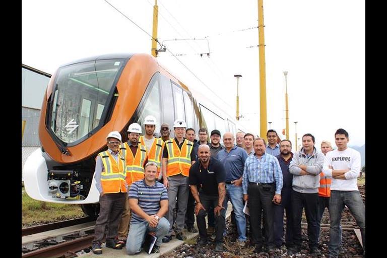 Riyadh Takes Delivery Of First Bombardier Metro Train | News | Railway ...